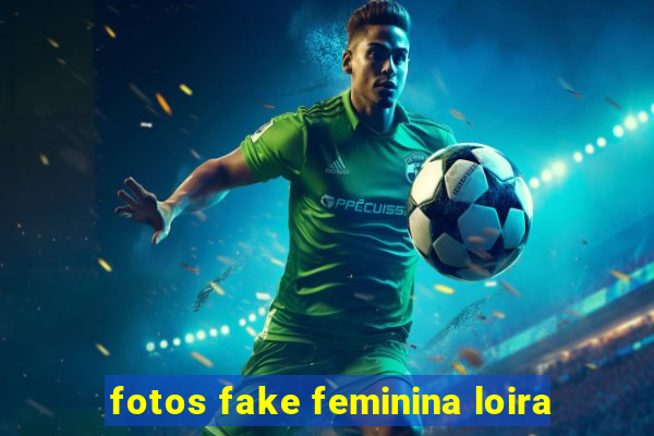 fotos fake feminina loira